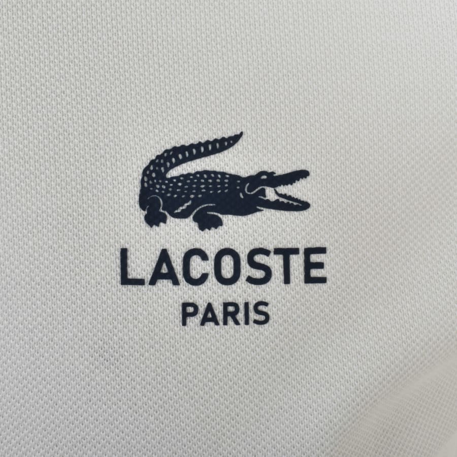 Lacoste Logo Polo T Shirt White | Mainline Menswear United
